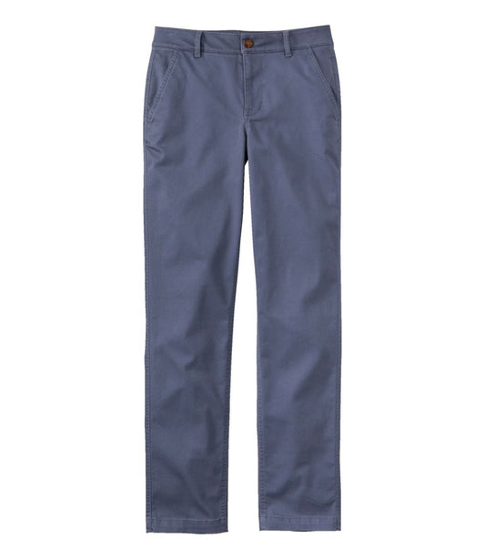 L.L.Bean | Women's Comfort Stretch Pants, Mid-Rise Straight-Leg Chino
