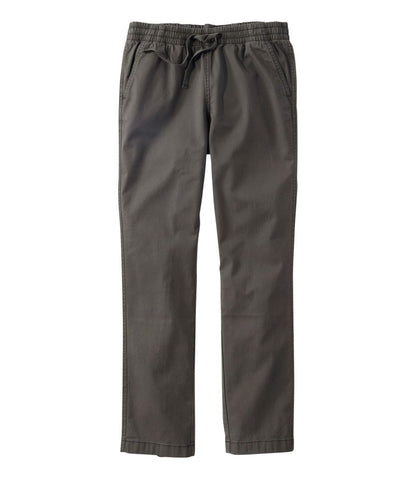 L.L.Bean | Women's Lakewashed Chino Pants, Mid-Rise Pull-On Ankle