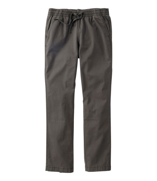 L.L.Bean | Women's Lakewashed Chino Pants, Mid-Rise Pull-On Ankle