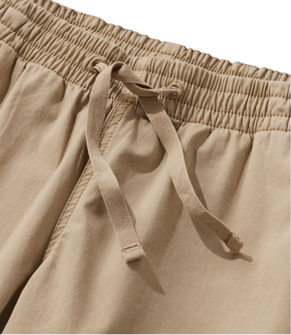 L.L.Bean | Women's Lakewashed Chino Pants, Mid-Rise Pull-On Ankle