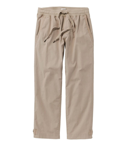 L.L.Bean | Women's Stretch Ripstop Pull-On Capri Pants, Slim-Leg