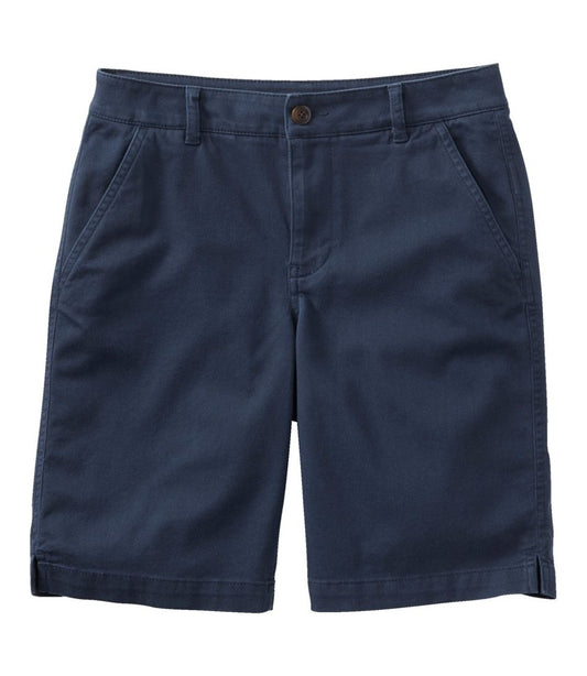 L.L.Bean | Women's Comfort Stretch Shorts, Chino Bermudas 9"