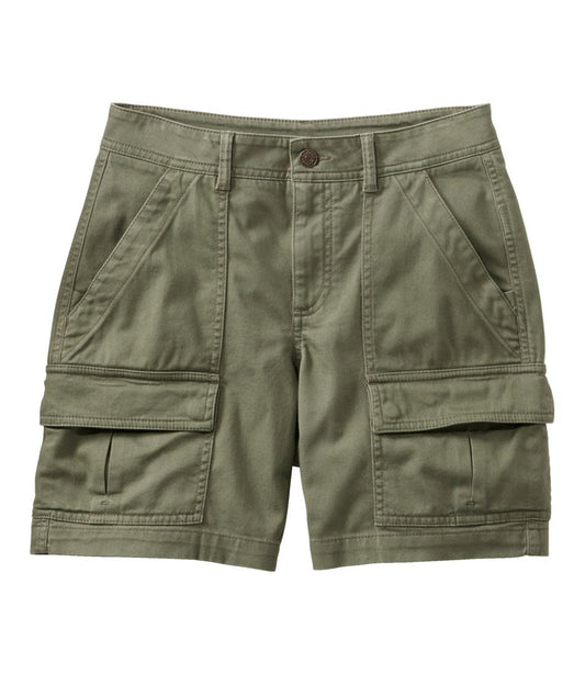 L.L.Bean | Women's Comfort Stretch Shorts, Cargo 7"