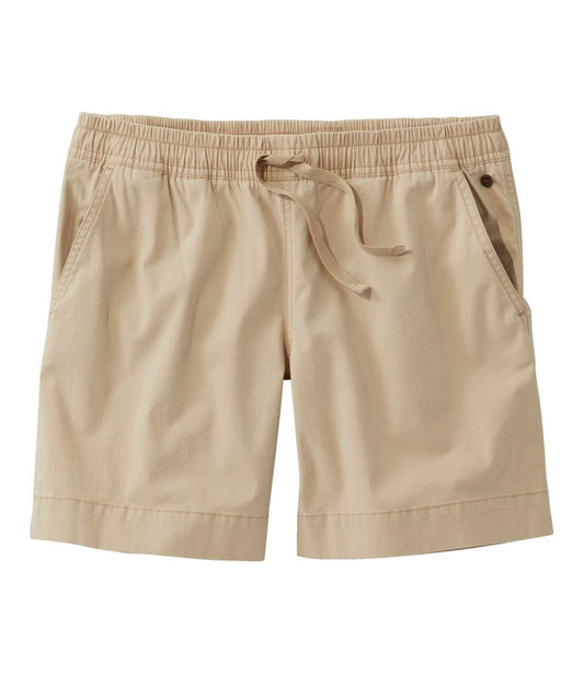 L.L.Bean | Women's Lakewashed Dock Shorts, Mid-Rise