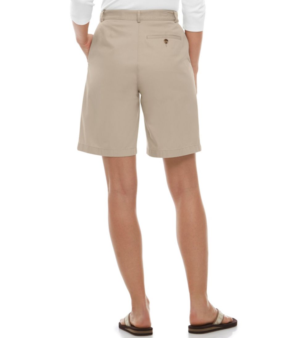 L.L.Bean | Women's Wrinkle-Free Bayside Shorts, Ultra High-Rise Hidden Comfort Waist 9"