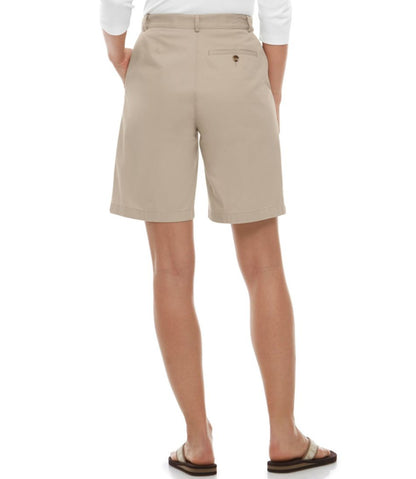 L.L.Bean | Women's Wrinkle-Free Bayside Shorts, Ultra High-Rise Hidden Comfort Waist 9"