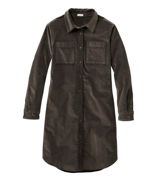 L.L.Bean | Women's L.L.Bean Heritage Corduroy Shirt Dress