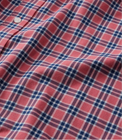 L.L.Bean | Men's Wrinkle-Free Ultrasoft Brushed Cotton Shirt, Long-Sleeve, Slightly Fitted Untucked Fit