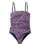 Darkest Navy Ditsy Floral