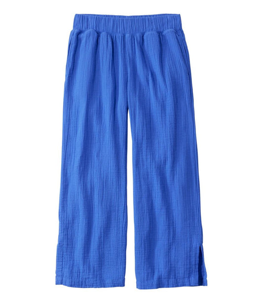 L.L.Bean | Women's Cloud Gauze Wide-Leg Pants