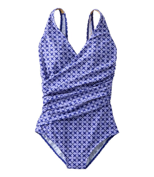 L.L.Bean | Women's Shaping Swimwear, Tanksuit Print