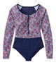 Darkest Navy Ditsy Floral