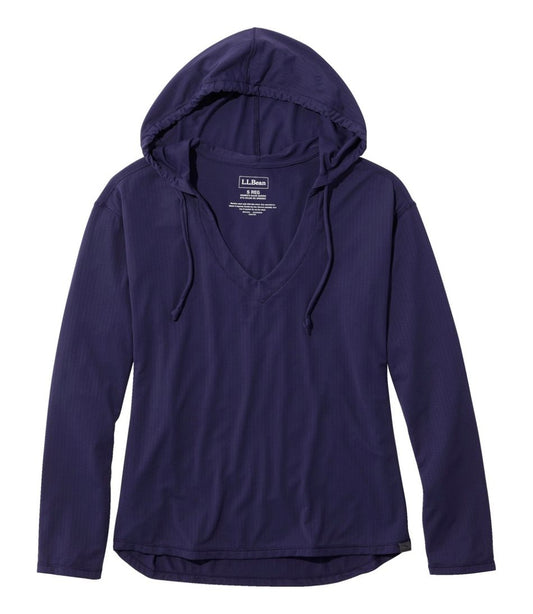 L.L.Bean | Women's Sand Beach Cover-Up, Hooded Pullover