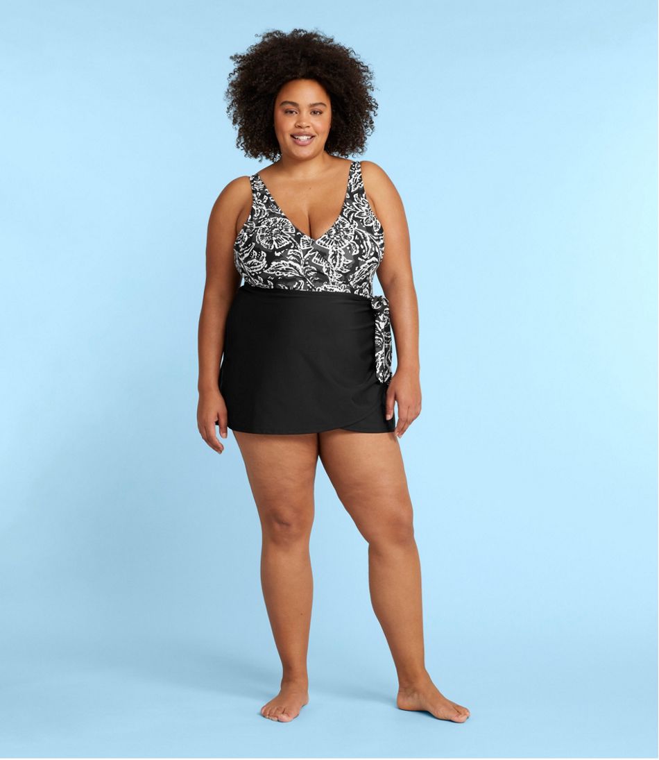 L.L.Bean | Women's Summersalt The Ruched Swim Skirt