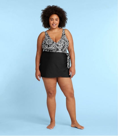 L.L.Bean | Women's Summersalt The Ruched Swim Skirt