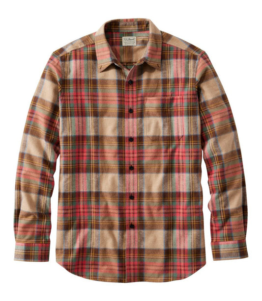 L.L.Bean | Men's Scotch Plaid Flannel Shirt, Traditional Fit