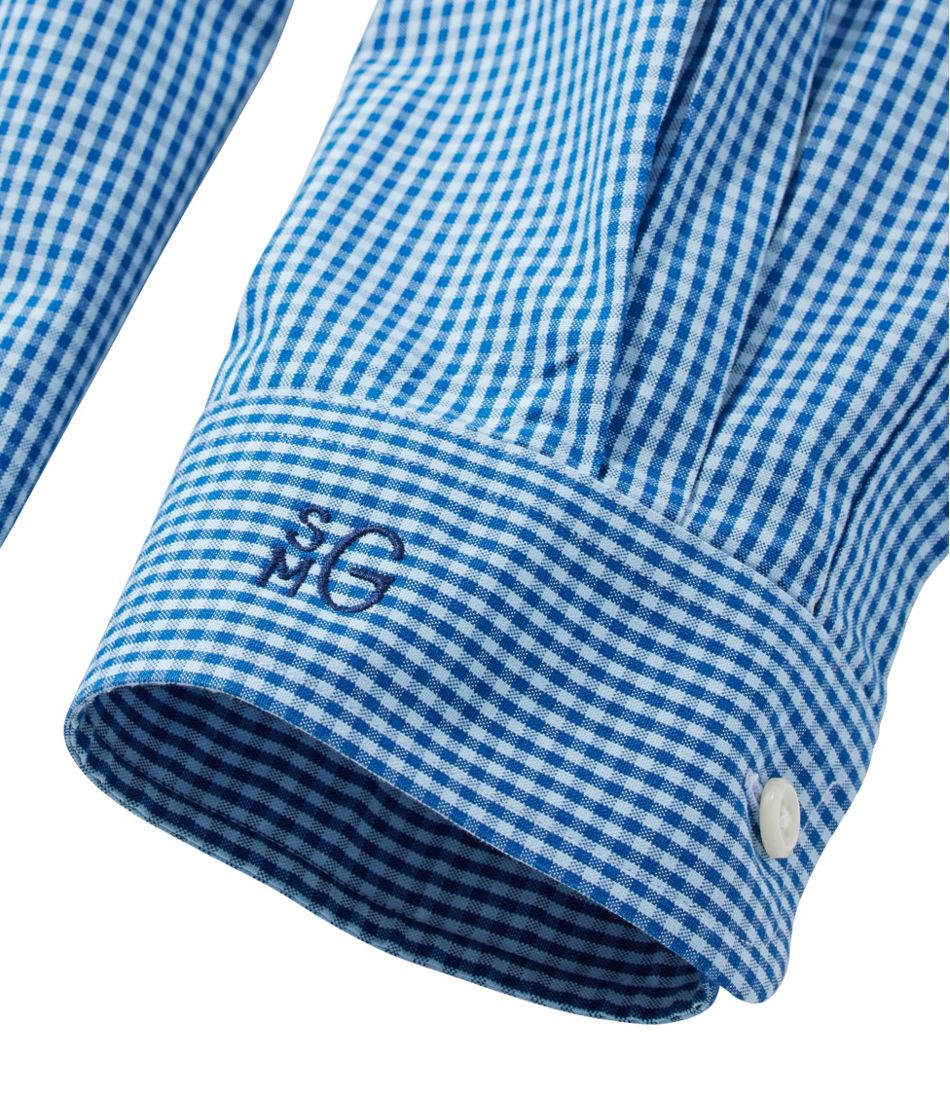 L.L.Bean | Men's Wrinkle-Free Pinpoint Oxford Cloth Shirt, Traditional Fit Tattersall