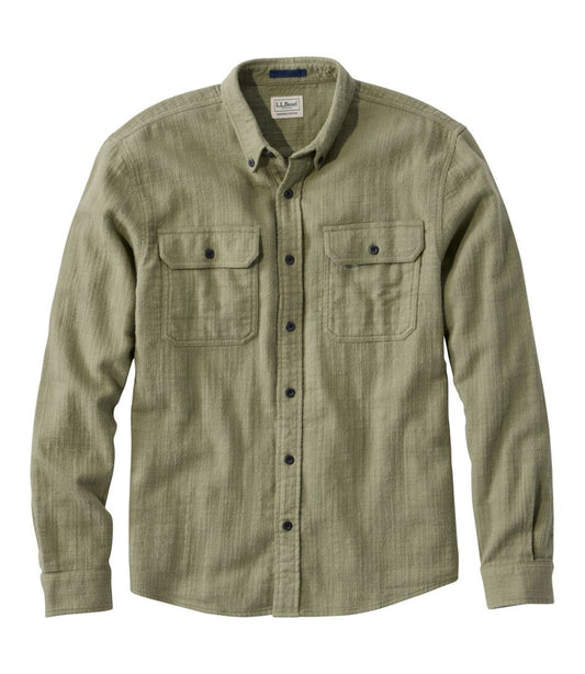 L.L.Bean | Men's 1912 Field Flannel Shirt, Slightly Fitted Untucked Fit