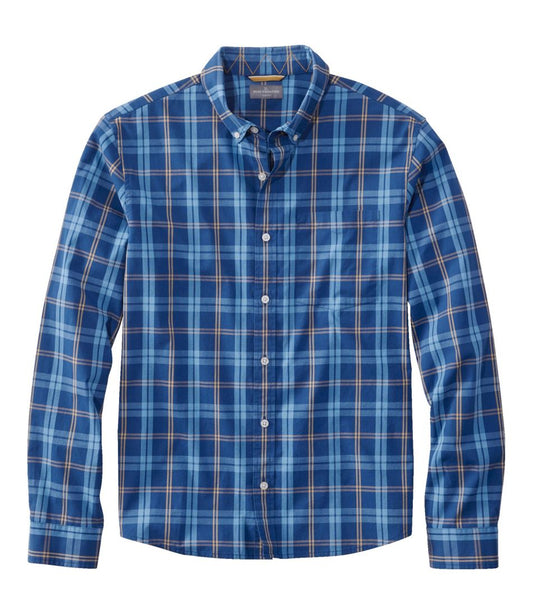 L.L.Bean | Men's Signature Stretch Poplin Shirt, Long-Sleeve, Slim Fit
