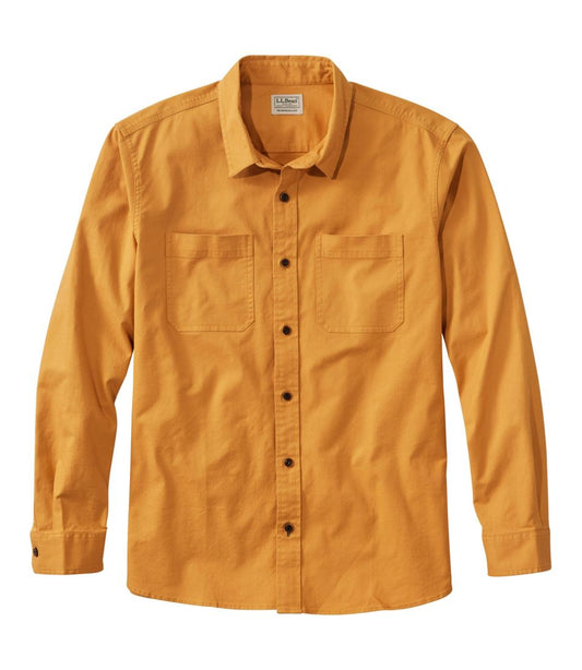 L.L.Bean | Men's BeanFlex® Twill Shirt, Traditional Untucked Fit, Long-Sleeve