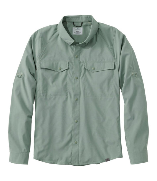 L.L.Bean | Men's Tropicwear CoolPro Fishing Shirt, Long-Sleeve