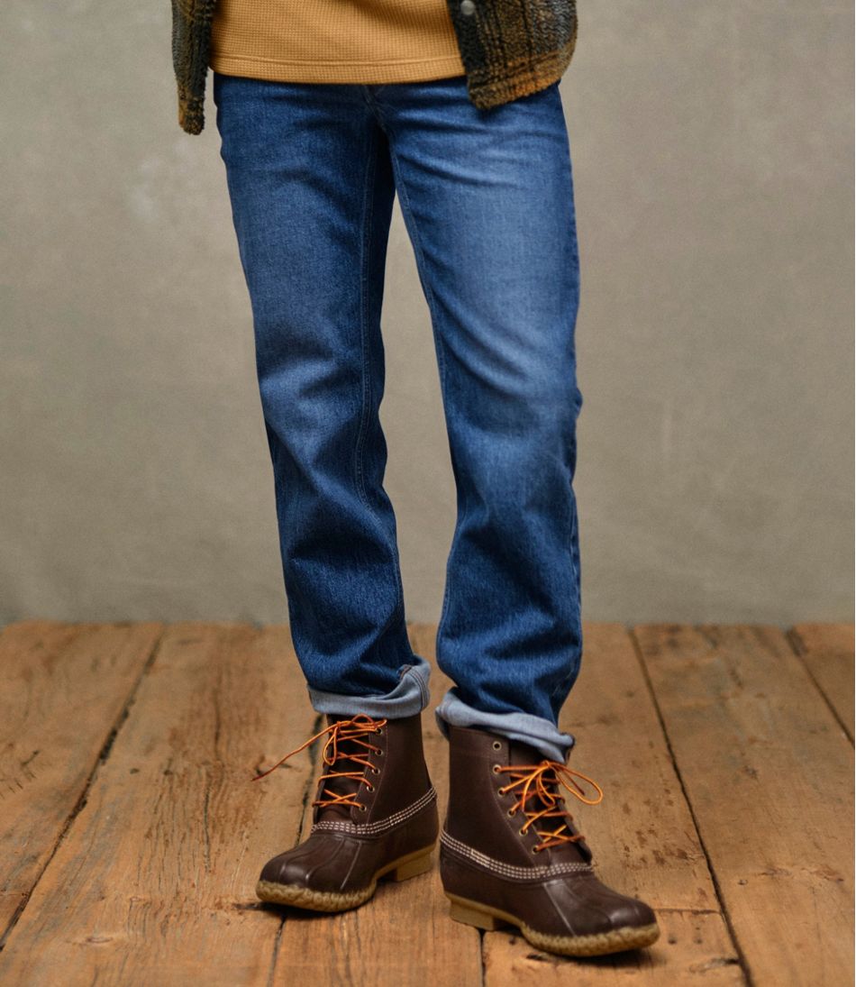 L.L.Bean | Men's Signature Heritage Denim, Slim Fit, Straight Leg