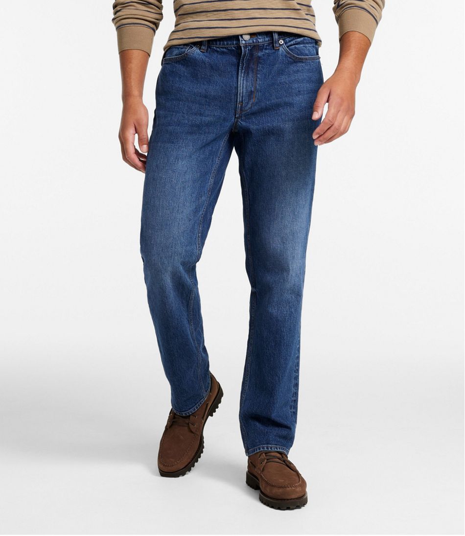 L.L.Bean | Men's Signature Heritage Denim, Slim Fit, Straight Leg