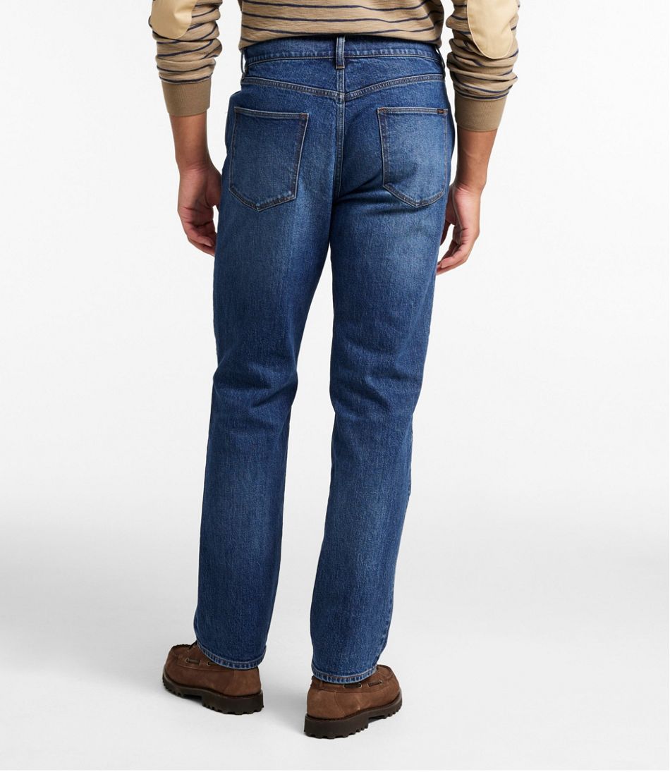 L.L.Bean | Men's Signature Heritage Denim, Slim Fit, Straight Leg