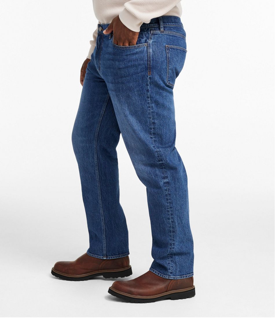 L.L.Bean | Men's Signature Heritage Denim, Slim Fit, Straight Leg