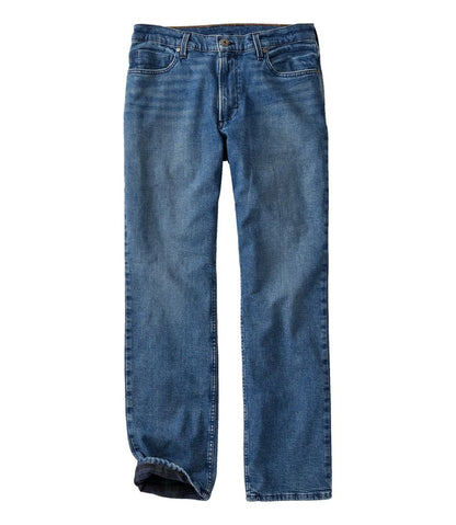 L.L.Bean | Men's Vintage 1912 Jeans, Standard Fit, Straight Leg, Lined