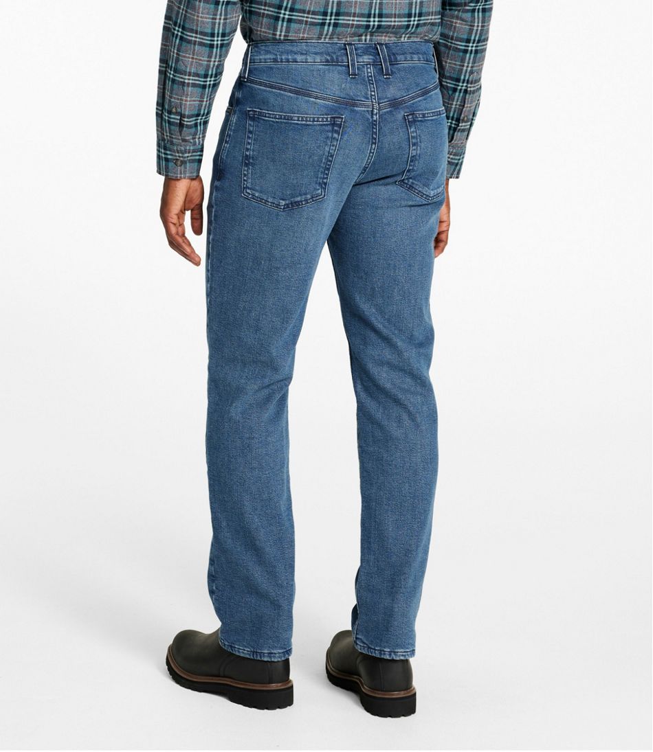 L.L.Bean | Men's Vintage 1912 Jeans, Standard Fit, Straight Leg, Lined