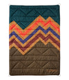 Dark Umber Zig Zag