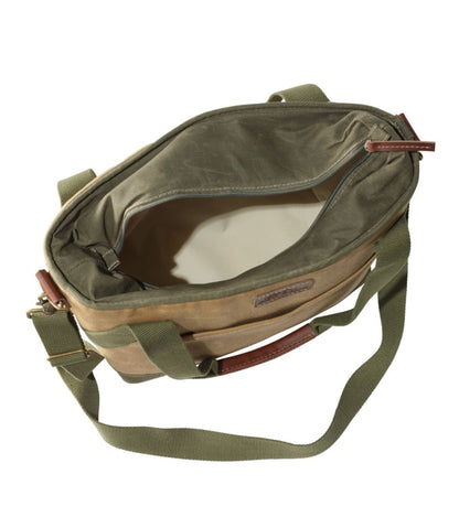 L.L.Bean | Insulated Waxed-Canvas Tote, Medium
