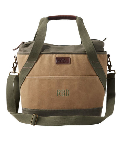 L.L.Bean | Insulated Waxed-Canvas Tote, Medium