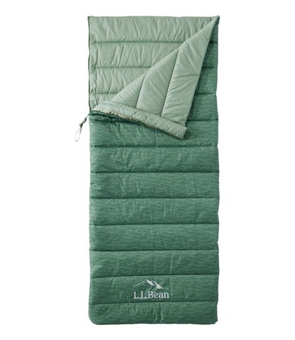 L.L.Bean | Kids' L.L.Bean Puffer Sleeping Bag, 40° Print