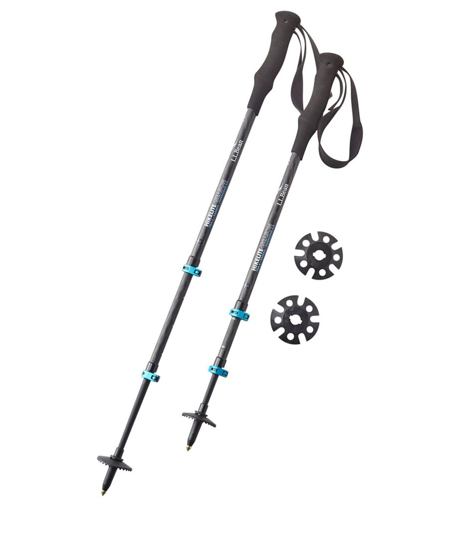 L.L.Bean | Women's Hikelite 4 Season Carbon Compact Hiking Poles