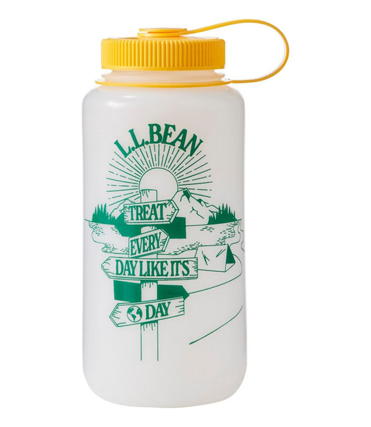 L.L.Bean | Nalgene Ultralite Wide Mouth Water Bottle with L.L.Bean Print, 32 oz.