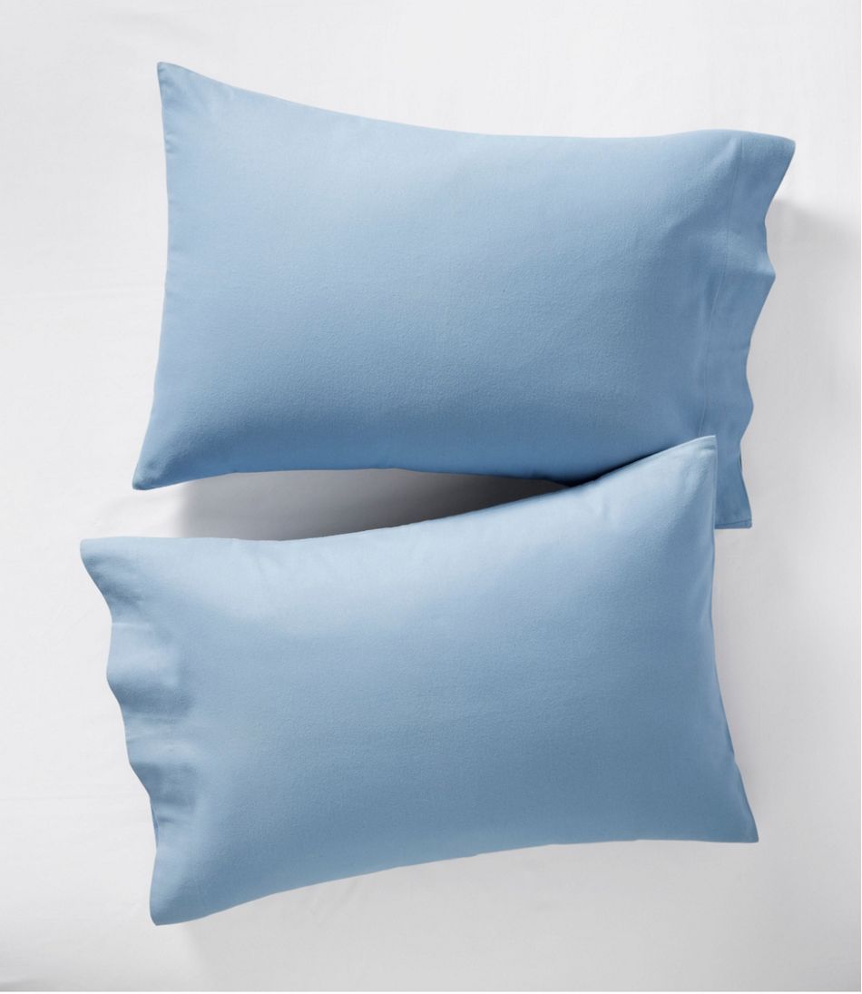 L.L.Bean | Ultrasoft Comfort Flannel Pillowcases, Set of Two