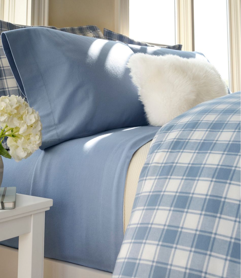 L.L.Bean | Ultrasoft Comfort Flannel Pillowcases, Set of Two