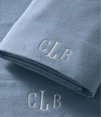 L.L.Bean | Ultrasoft Comfort Flannel Pillowcases, Set of Two