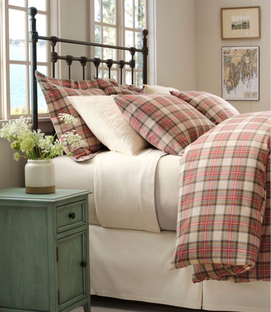 L.L.Bean | Ultrasoft Comfort Flannel Pillowcases, Set of Two