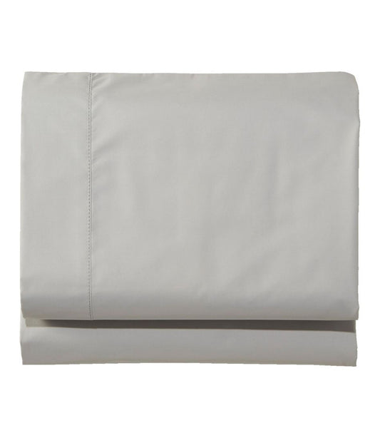 L.L.Bean | 280-Thread-Count Pima Cotton Percale Sheet, Flat