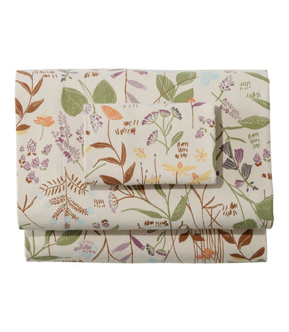 L.L.Bean | Birch Floral Flannel Sheet Collection