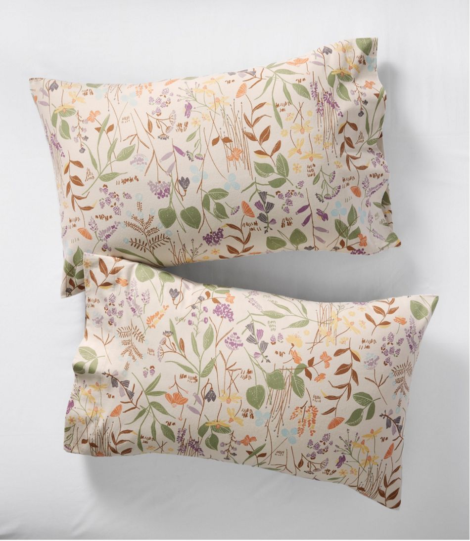 L.L.Bean | Birch Floral Flannel Sheet Collection