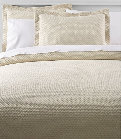 L.L.Bean | Organic Honeycomb Matelassé Bedspread