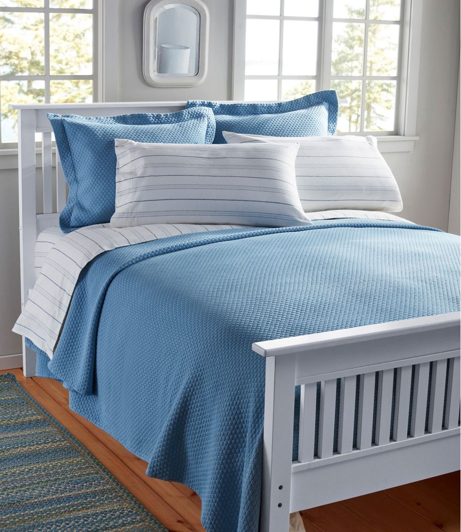 L.L.Bean | Organic Flannel Sheet Collection, Stripe