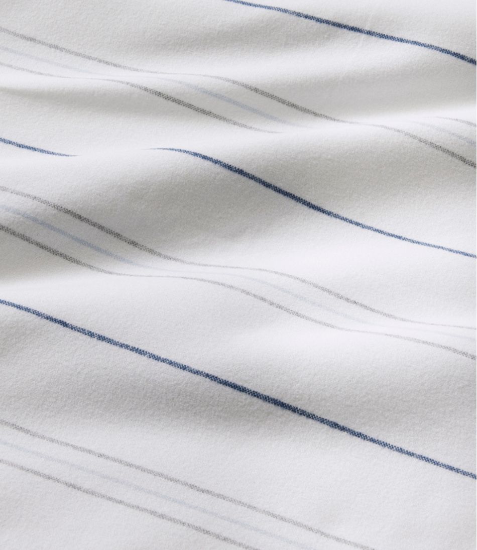 L.L.Bean | Organic Flannel Sheet Collection, Stripe