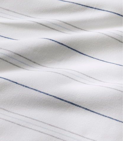 L.L.Bean | Organic Flannel Sheet Collection, Stripe