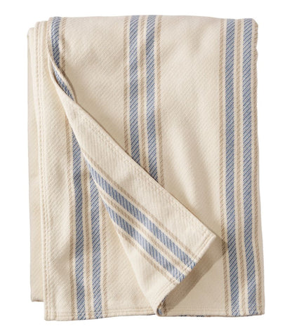 L.L.Bean | Maine Twill Blanket, Stripe