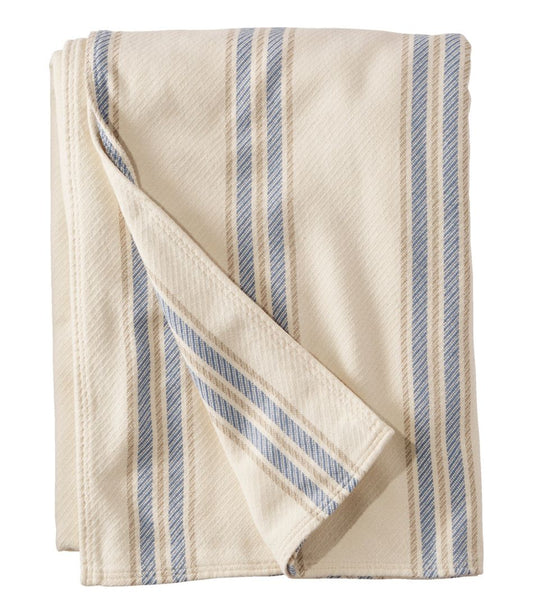 L.L.Bean | Maine Twill Blanket, Stripe